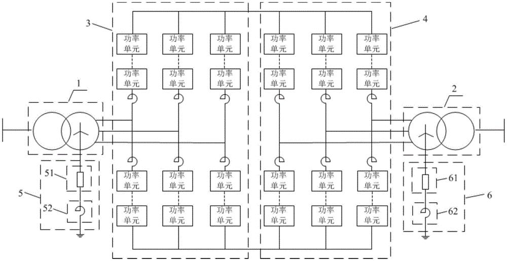 一种背靠背柔性直流输电系统